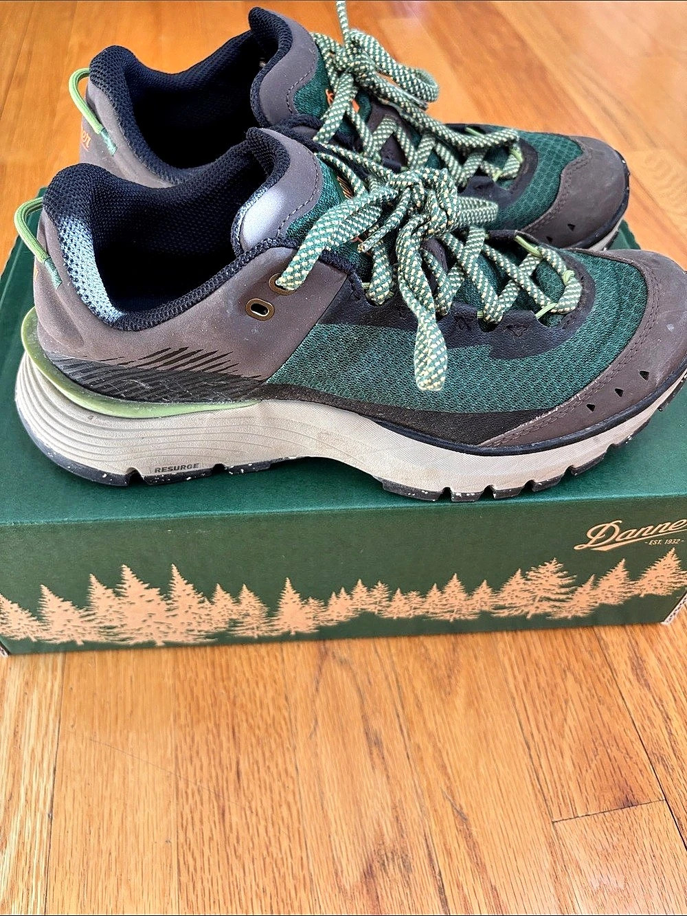 Danner Trail Junction 3 Trail Running Shoes Green Brown US 7.5